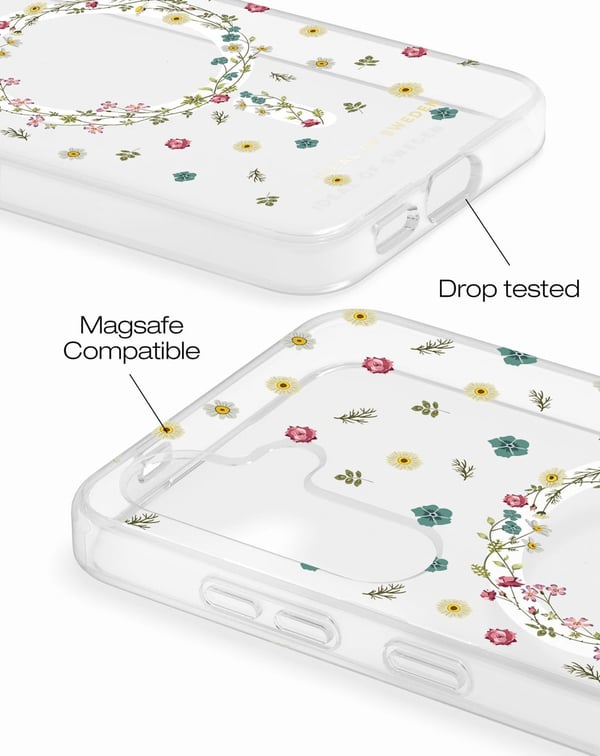 Clear Case MagSafe Galaxy S24 Plus / S25 Plus Petite Floral