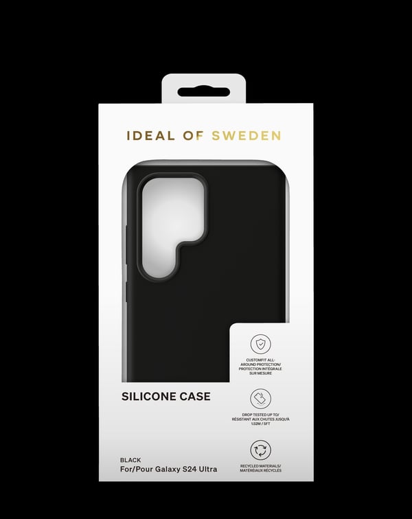 Silicone Case Galaxy S24 Ultra Black