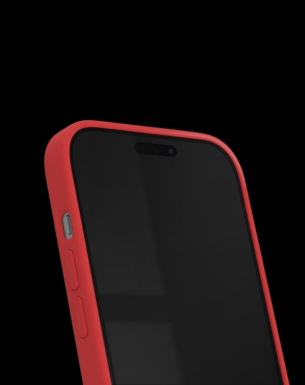 Silicone Case iPhone 14 Pro Red
