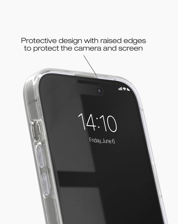 Clear Case iPhone 14 Pro Golden Hearts