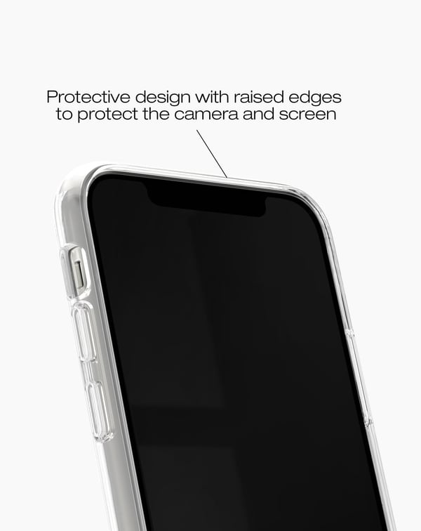 Clear Case MagSafe iPhone 12 / 12 Pro Golden Hearts