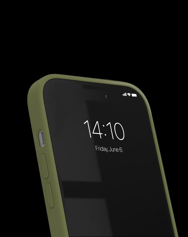 Silicone Case iPhone 14 Pro Max Khaki