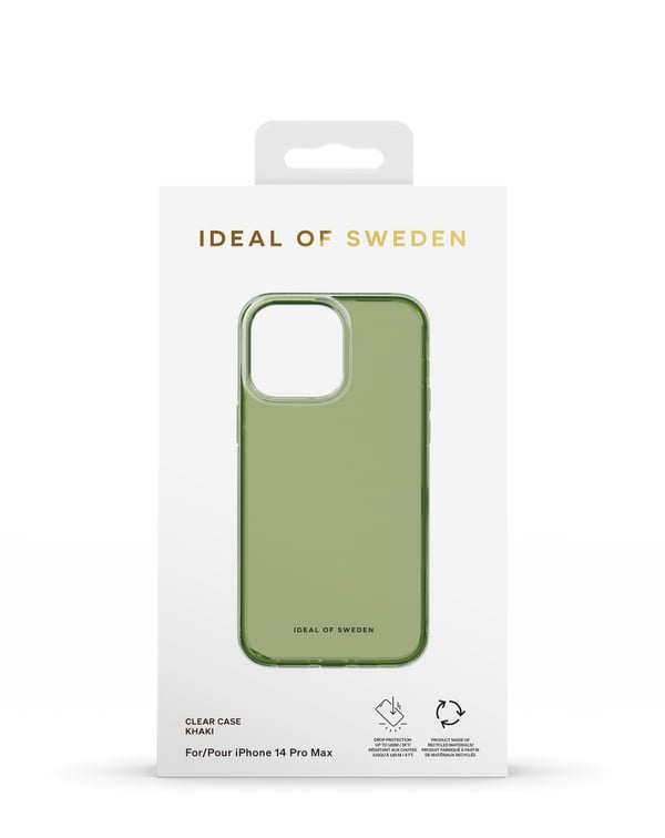 Clear Case iPhone 14 Pro Max Khaki