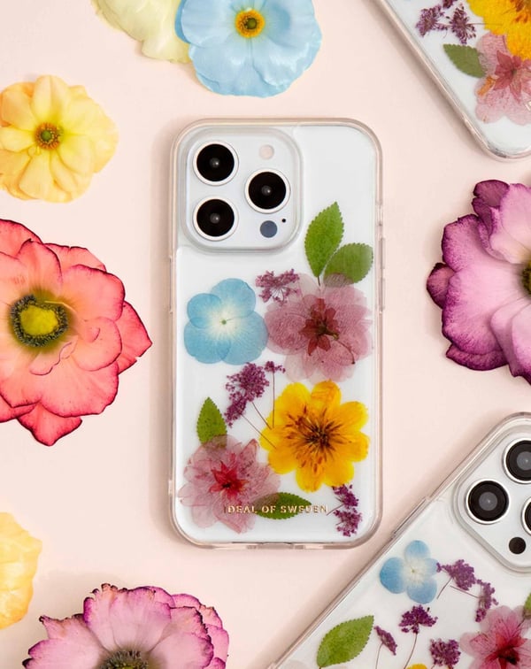 Clear Case iPhone 12 / 12 Pro Summer Blossom