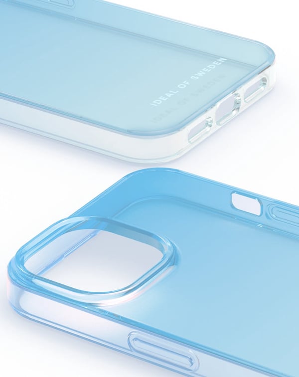 Clear Case iPhone 13 / 14 Light Blue
