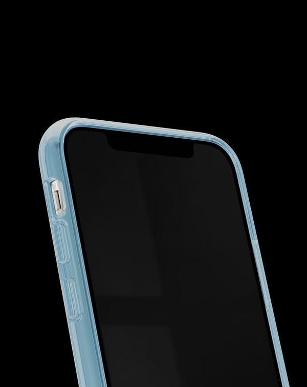Clear Case iPhone 11 / XR Light Blue
