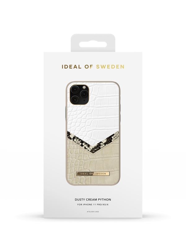 Atelier Case iPhone 11 Pro / XS / X Dusty Cream Python