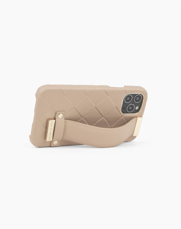 Statement Case iPhone 11 Pro / XS / X Braided Light Camel