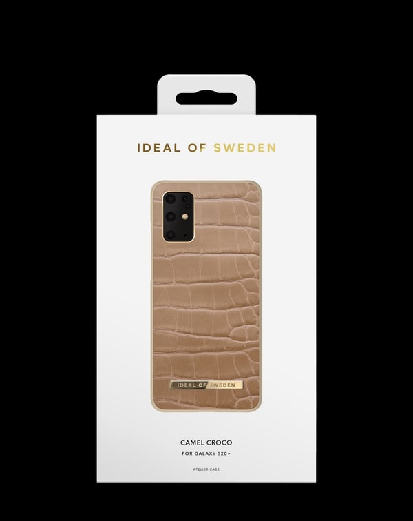 Atelier Case Galaxy S20 Plus Camel Croco