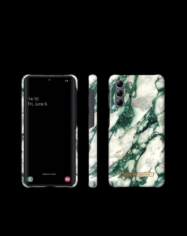 Printed Case Galaxy S21 Calacatta Emerald Marble