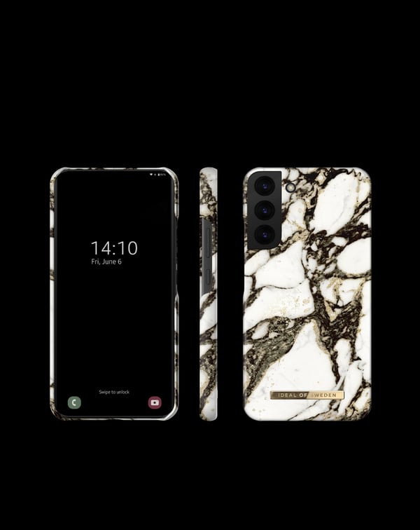 Printed Case Galaxy S22 Plus Calcatta Golden Marble