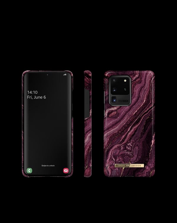 Printed Case Galaxy S20 Ultra Golden Plum