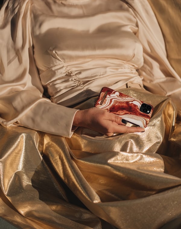 Printed Case iPhone 11 Pro Max / XS Max Golden Rusty Marble
