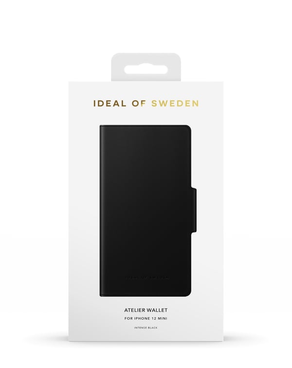 Atelier Wallet iPhone 12 Mini Intense Black