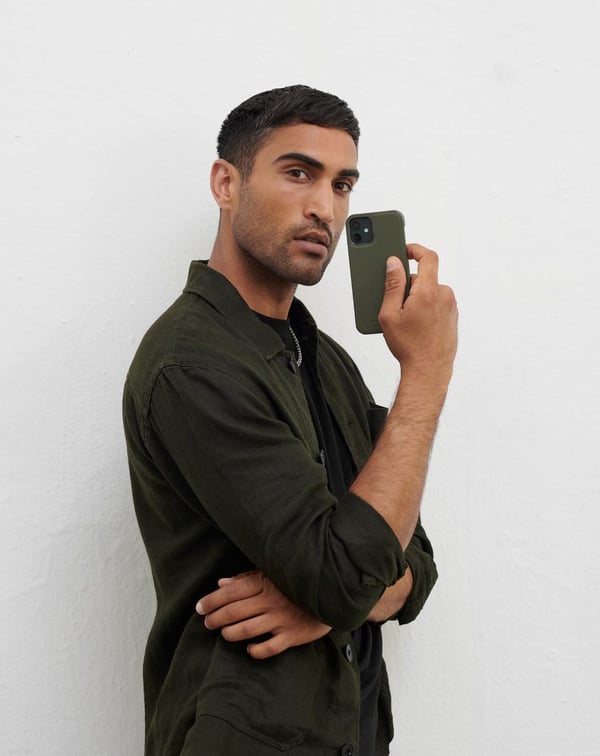 Atelier Wallet iPhone 13 Mini Intense Khaki