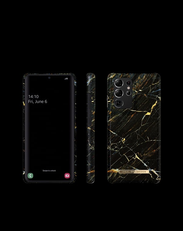 Printed Case Galaxy S21 Ultra Port Laurent Marble