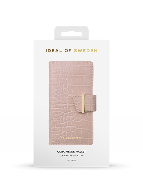 Cora Phone Wallet Galaxy S20 Ultra Rose Croco