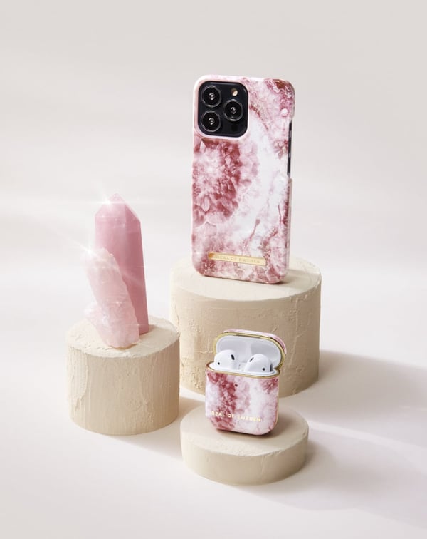 Printed Case iPhone 12 Pro Max Rose Quartz