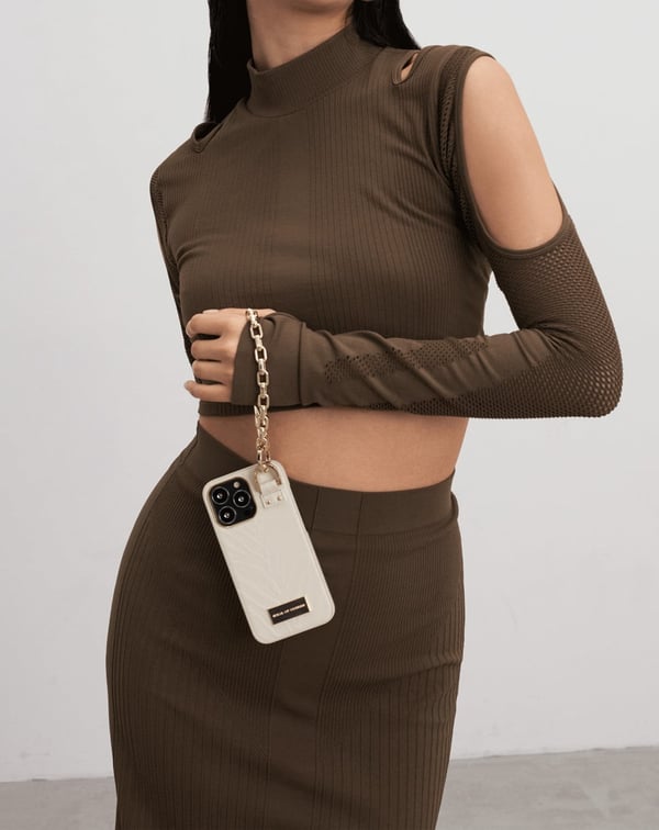 Atelier Case iPhone 11 / XR Ecru Zebra