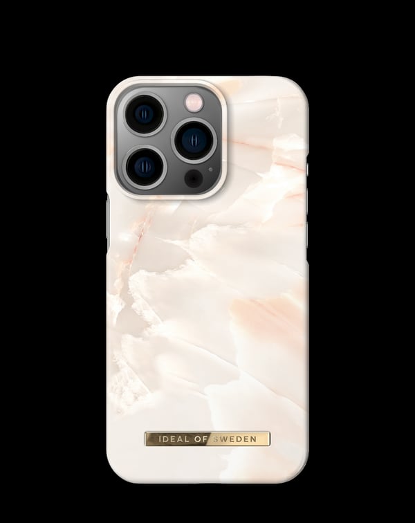 Printed Case iPhone 13 Pro Rose Pearl Marble