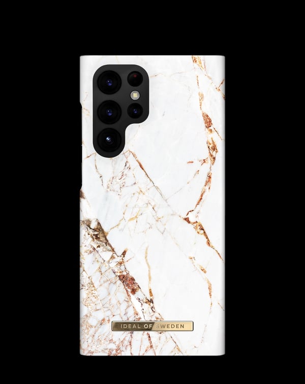 Printed Case Galaxy S22 Ultra Carrara Gold