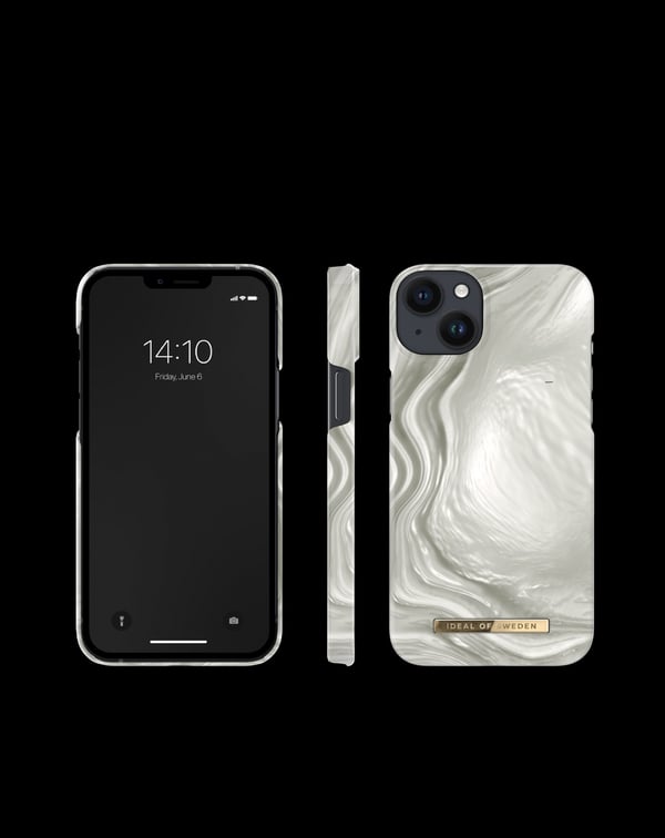 Printed Case MagSafe iPhone 14 Plus Luminous Pearl
