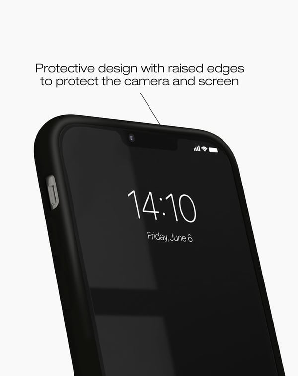 Silicone Case MagSafe iPhone 12 / 12 Pro Black