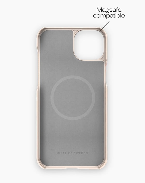 Printed Case MagSafe iPhone 15 Plus Rose Pearl Marble