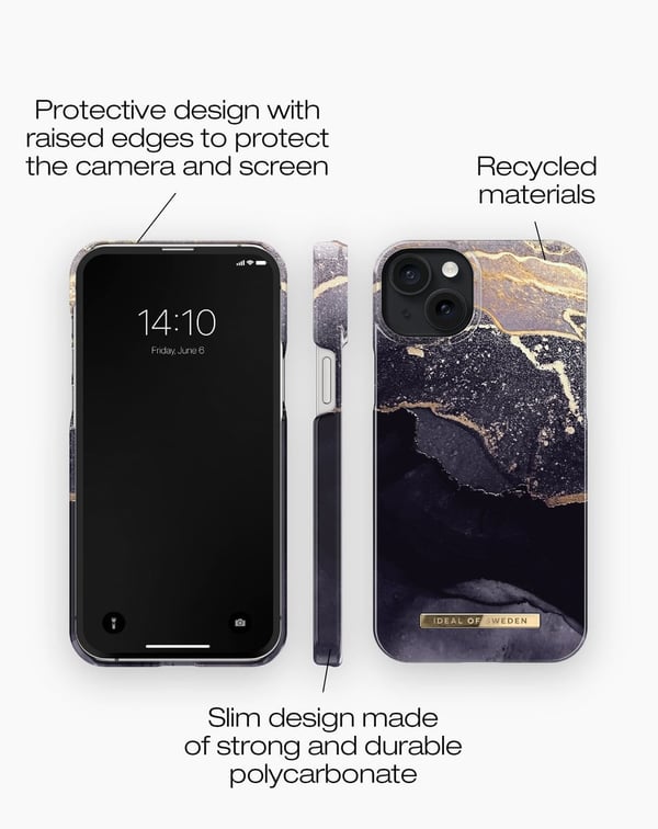Printed Case iPhone 15 Plus Golden Twilight