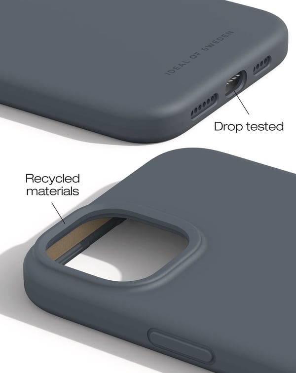 Silicone Case iPhone 15 Plus Midnight Blue