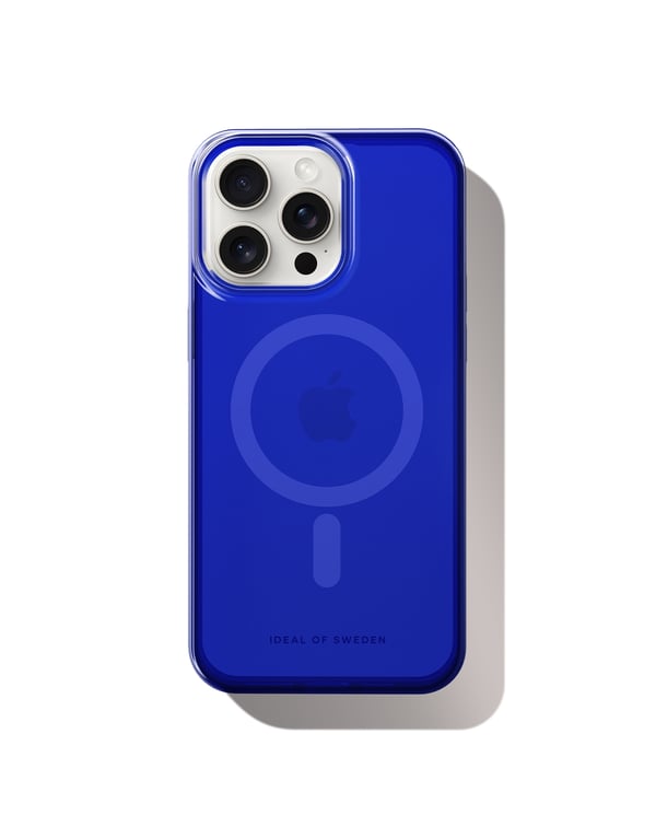 Clear Case MagSafe iPhone 15 Pro Max Cobalt Blue