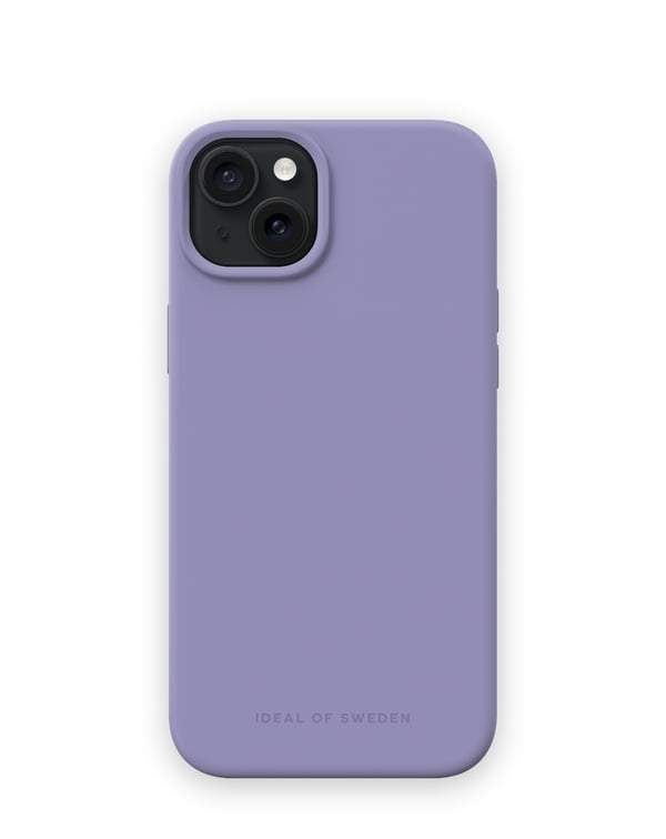 Silicone Case iPhone 15 Plus Purple