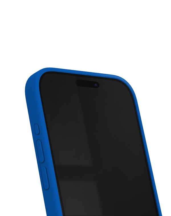 Silicone Case MagSafe iPhone 15 Pro Max Cobalt Blue