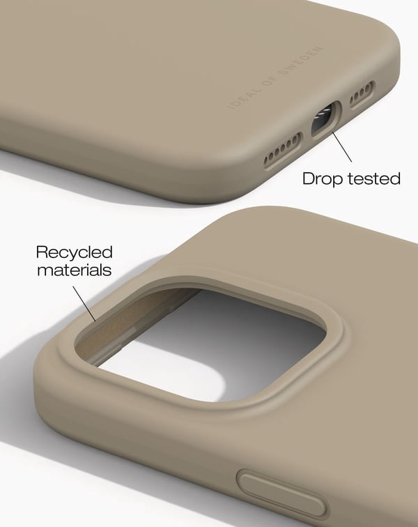 Silicone Case iPhone 15 Pro Max Perfect Beige