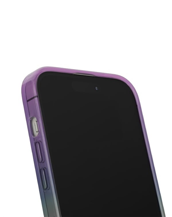 Clear Case iPhone 15 Pro Fluorite Ombre