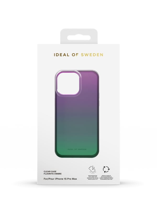 Clear Case iPhone 15 Pro Max Fluorite Ombre