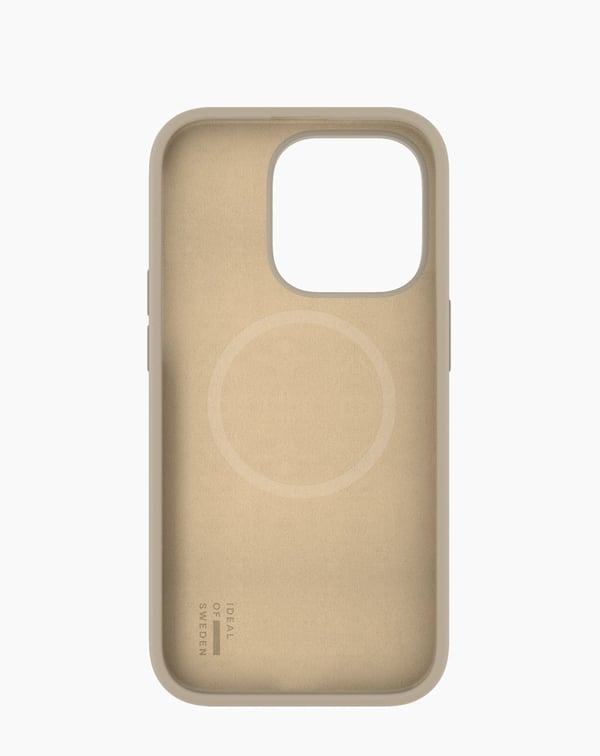 Silicone Case MagSafe iPhone 14 Pro Perfect Beige