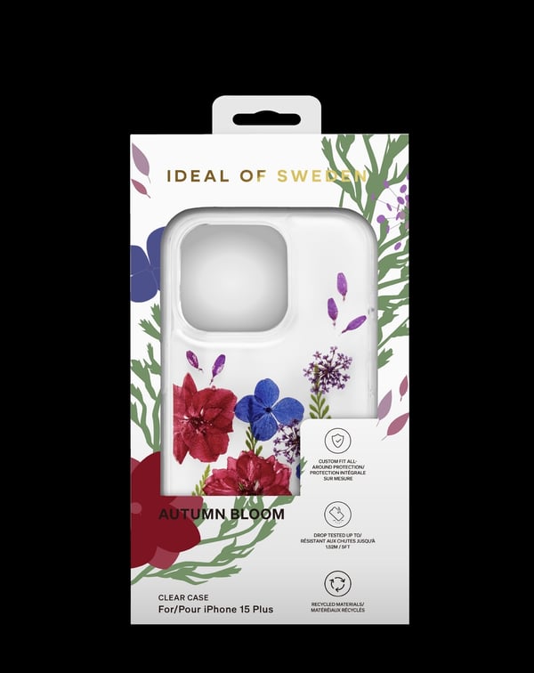 Clear Case iPhone 15 Plus Autumn Bloom
