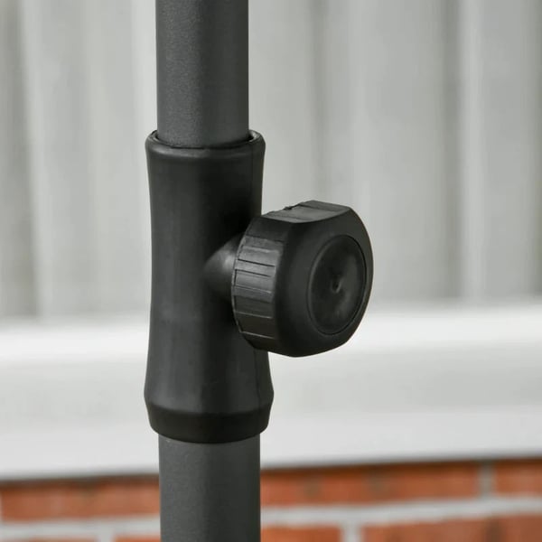Rootz strandparaply - Parasol med ventilationshuller - Justerbar - Tilt UV50+ Diameter 1,80 - Blå - 180L x 180W x 209H cm