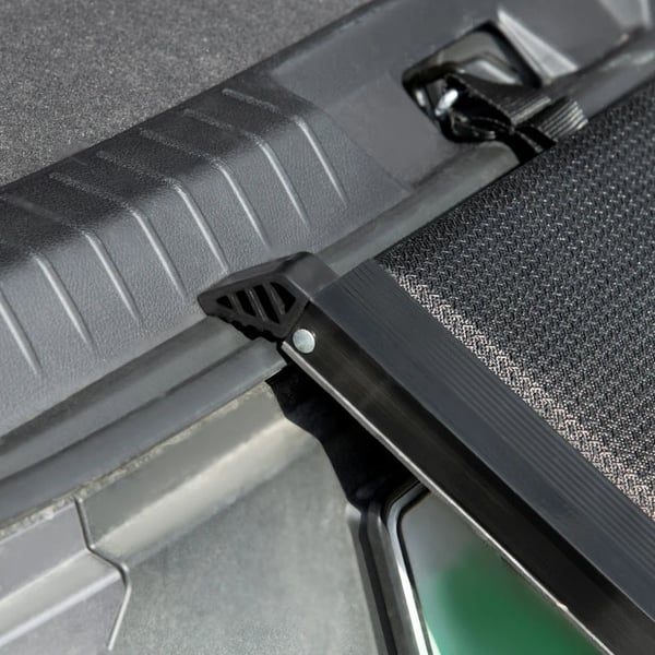 Rootz Pet Ramp - Sammenfoldelig - Skridsikker - Hunde op til 40 kg - Sort - 158 cm x 43,5 cm x 2,5 cm