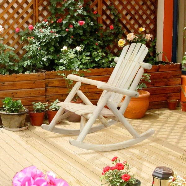 Rootz Gyngestol - Gyngestol - Gyngehavestol - Afslapningsstol - Naturlig - B66 x D96 x H98cm
