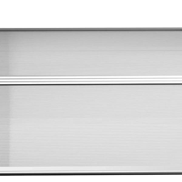Rootz Canopy - Sol- og regnbeskyttelse - Markise til døre - Inklusiv vægbeslag - Polycarbonat - Aluminiumslegering - Hvid - 295x90 cm
