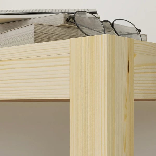 Rootz polstrede bænke - Plads til 3 personer - Op til 330 kg - Fyrretræ - Naturlig -175 x 33 x 45 cm