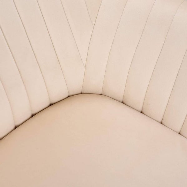 Rootz sæt med 6 fløjls spisestuestole - Elegante stole - Komfortable siddepladser - Ergonomisk design - Holdbar konstruktion - Nem montering - 81 cm x