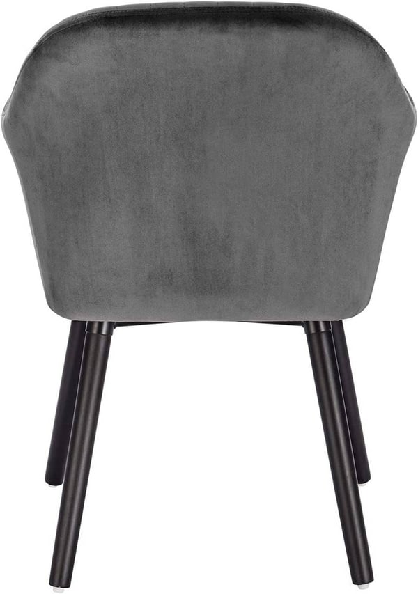 Rootz sæt med 6 spisestuestole - Fløjlsstole - Komfortable siddepladser - Ergonomisk design - Holdbar konstruktion - Skridsikre puder - 81 cm x 40 cm