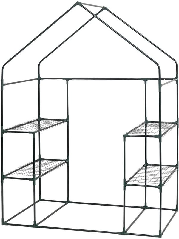Rootz Folie Drivhus - Plantehus - Haveindhegning - UV-resistent - Klimakontrolleret - Nem montering - 143cm x 73cm x 195cm