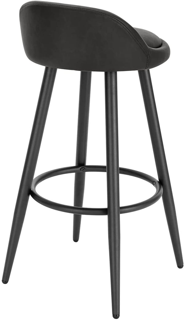 Rootz Justerbar Barstol - Bordskammel - Køkkenstol - Holdbar konstruktion - Komfortable siddepladser - Alsidigt design - 37,5 cm x 34 cm