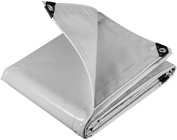 Rootz Ultimate Protective Presenning - Heavy-Duty Cover - Vejrbestandig presenning - Holdbar, UV-bestandig, let at håndtere - PVC-belagt polyester - 3