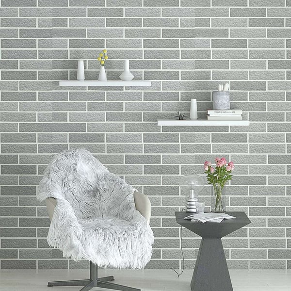 Rootz sæt med 4 væghylder - Flydende hylder - Displayhylder - Fugtbestandig - Nem installation - Alsidig brug - 50 cm x 22,9 cm x 3,8 cm pr.