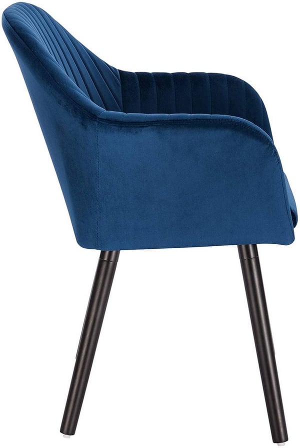 Rootz sæt med 2 spisestuestole - Fløjlspolstret - Ergonomisk og behagelig - Holdbar og nem montering - 81 cm x 40 cm x 40 cm